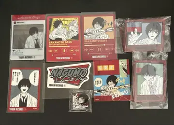 사카모토 데이즈 나구모 어텐션 스티커 배지 카드 모음 판매 타워 레코드