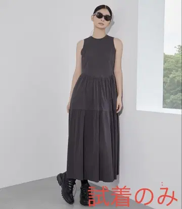 티어드 롱 드레스 / Tiered Long Dress