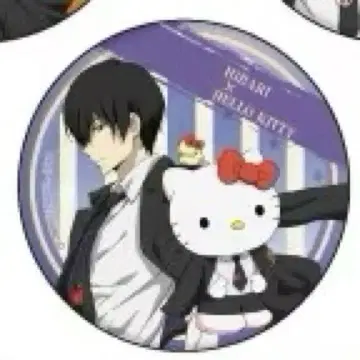 초레어 히바리 쿄야 가정교사 히트맨 REBORN sanrio 캔뱃지