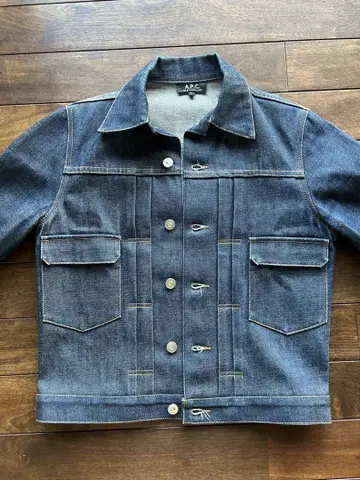 A.P.C. 다크 데님 자켓 S 사이즈