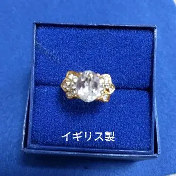 80' 영국제 클래식 오벌컷 골드링 럭셔리 빈티지 제품