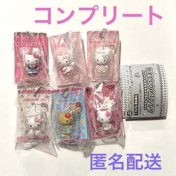 HELLO KITTY 패키지 미니어처 컬렉션 전 6종 컴플리트