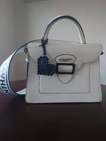 SAMANTHA VEGA 화이트 숄더백
