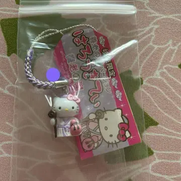 레어 지역 한정 키티 요로 폭포 스트랩 헬로키티 Sanrio