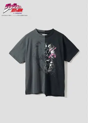 그라니프 죠죠의 기묘한 모험 나는 인간을 그만둔다! 빅 실루엣 T셔츠