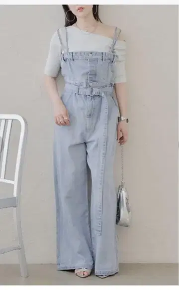 Chico 치코 데님 올인원 오버롤 작업복