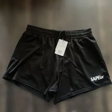 SAPEuR 블랙 숏팬츠 사풀