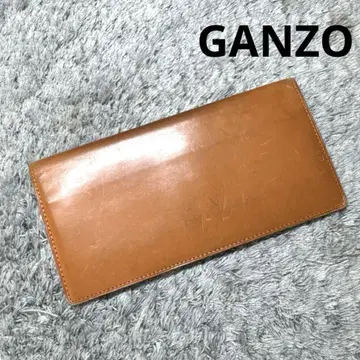 GANZO 간조 장지갑 천연 가죽 가죽