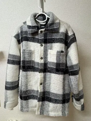 ZARA 울 셔츠 자켓