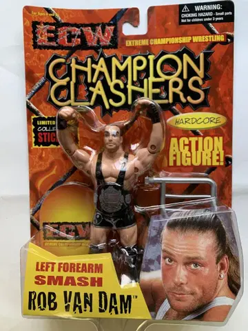 ECW 롭 반 댐 ROB VAN DAM RVD 피규어
