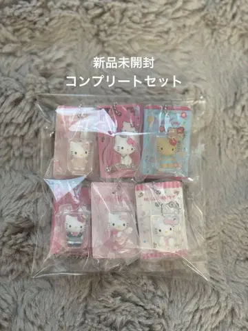 미개봉 새상품*헬로키티 패키지 미니어처 컬렉션 6종 세트