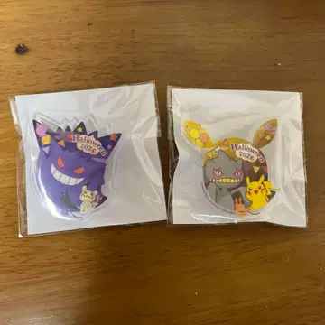 포켓몬 할로윈 겐가 주뱃 아크릴 클립