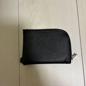 블랙 가죽 코인 케이스