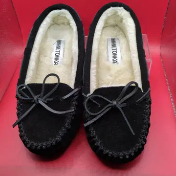 MINNETONKA 블랙 모카신