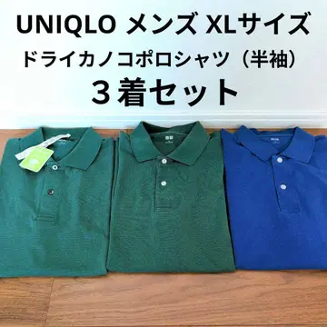 UNIQLO 드라이 카노코 피케 셔츠 (반팔) 스포츠 웨어 테니스 상의