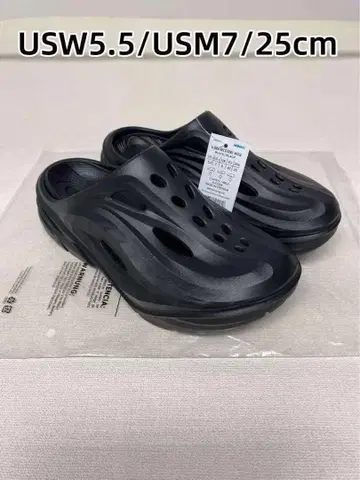 HOKA ORA MULE 오라 리커버리 뮬 블랙 25cm