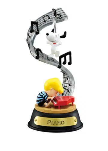 snoopy swing ornament 4 슐로더의 피아노