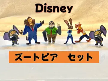 디즈니 Disney 주토피아 피규어 6개 세트 (완구)