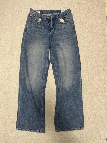 ZARA 라이트 블루 데님 와이드 레그 29