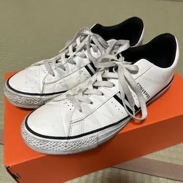Converse NEXTAR 120 OX 화이트 x 블랙 26.5cm