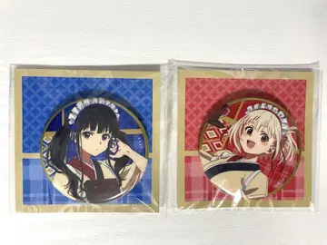 리코리스 칼리타 캔뱃지 2개 세트