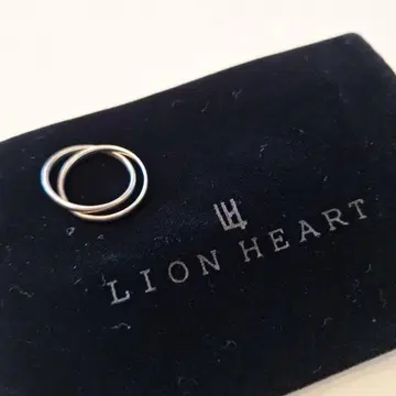 [ 새상품 ] 라이온 하트 LH 듀얼 실버 반지