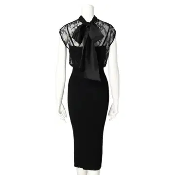 lipservice 립서비스 레이스 슬리브리스 도킹 원피스