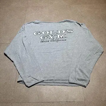 Gold's gym 긴팔 티셔츠 베니스 캘리포니아 빈티지