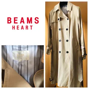[ 클리닝 완료 ] BEAMS HEART 빔즈 트렌치코트 L