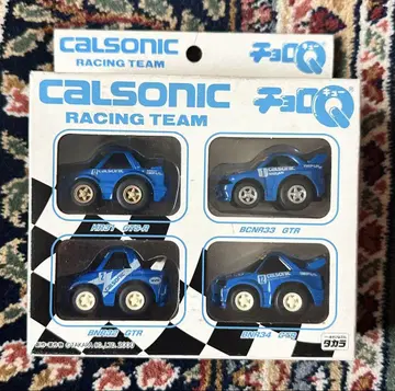 [중고] 초로Q 카르소닉 세트 화이트 상자 RACING TEAM