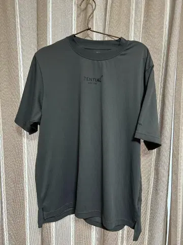 Tential dry Men's 그레이 T셔츠 M 폴리에스테르 100%