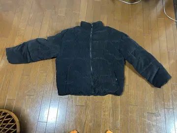 블랙 다운 자켓 L 사이즈