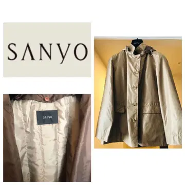새상품급 SANYO 삼양상회 베이지 코트 9호