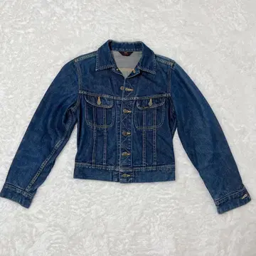 다크 네이비 Lee 리 복각판 삼각형 택 데님 자켓 사이즈 36