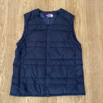 THE NORTH FACE PURPLE LABEL 다운 베스트 네이비