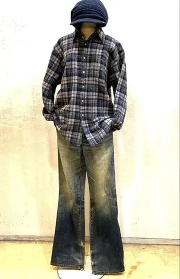 USA 제조 70s Pendleton 펜들턴 울 셔츠 XL