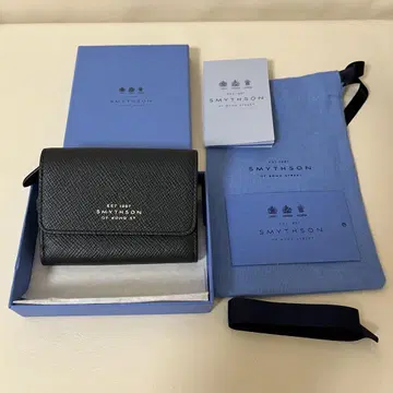 스마이슨 3단 폴더형 지갑 블랙