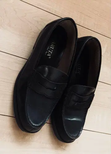 HARUTA 하루타 로퍼 가죽 신발 블랙