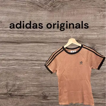 adidas originals IC5464 반팔 티셔츠 M 브라운 핑크