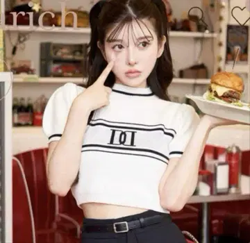 Darich DD 하프 슬리브 니트