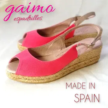 [ gaimo ] 에스파드리유/ 웨지힐/샌들/36/23cm