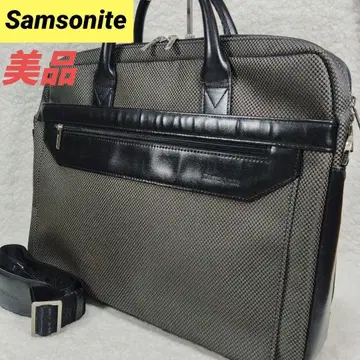 새상품급 삼소나이트 비즈니스 백 남성용 블랙