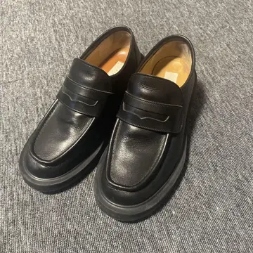 jieda 로퍼 LEATHER LOAFERS 지에다 가죽 블랙