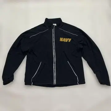 US NAVY 트레이닝 자켓 네이비 미군 러닝 S 숏
