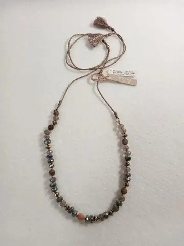 새상품 CHAN LUU Stone necklace