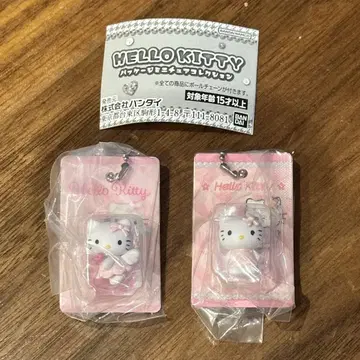 헬로키티 패키지 미니어처 컬렉션 헬로키티 2종