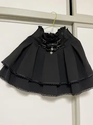 LIZLISA 2연 리본 벨트 치마바지