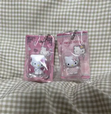 HELLO KITTY 패키지 미니어처 컬렉션 2개 세트