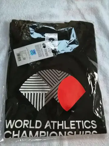 WORLD ATHLETICS CHAMPIONSHIPS 티셔츠 블랙