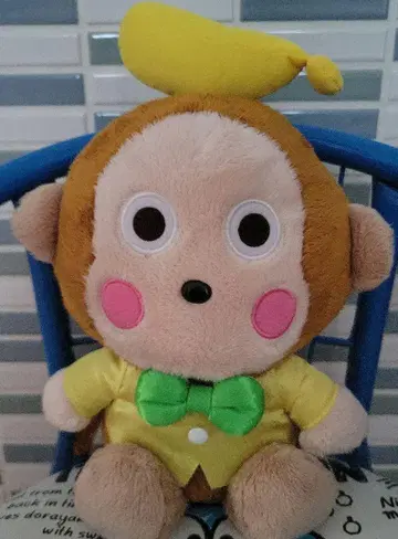 레어 SANRIO 오사루노몬키치 봉제 인형 약 30cm